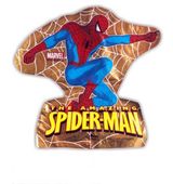 Balon foliowy Spiderman supebohater złoty mini 35cm