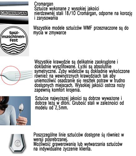 WMF Komplet do ciasta Nuova 2 elementy na Arena.pl