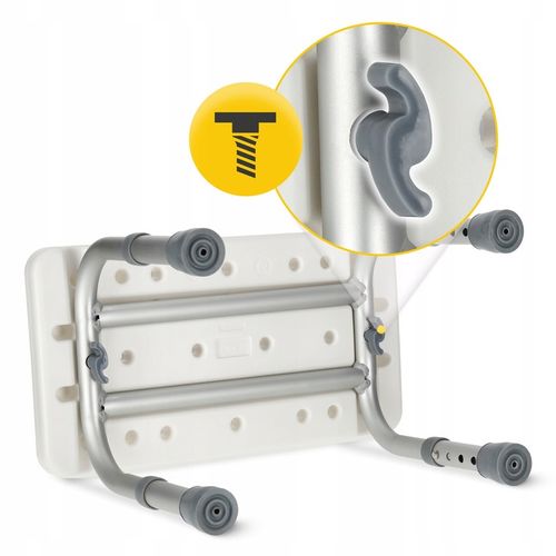 TABORET STOPIEŃ SCHODEK SIEDZISKO DO WANNY PRYSZNIC REGULOWANA WYSOKOŚĆ na Arena.pl