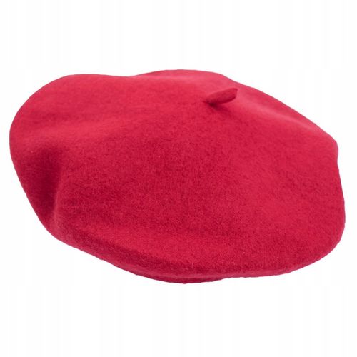 BERET damski FRANCUSKI wełniany ELEGANCKI na Arena.pl