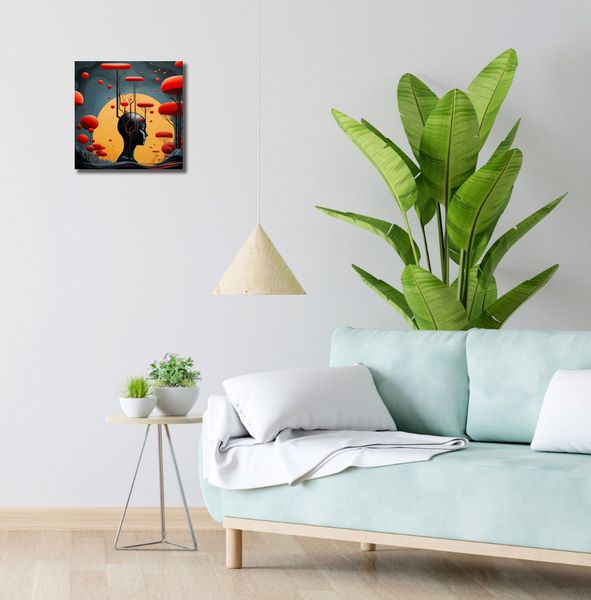 Obraz 30x30cm Myślokształty zdjęcie 2