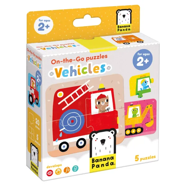 On-the-Go Puzzles. Vehicles 2+ zdjęcie 1