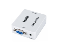 KOM0846 Zlacze adapter wt. VGA do HDMI
