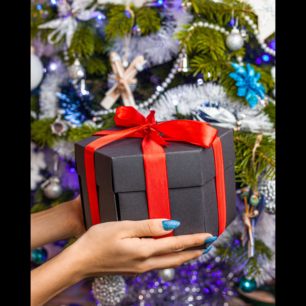 ROZKŁADANE PUDEŁKO NIESPODZIANKA - DUŻY CZARNY EXPLODING BOX zdjęcie 6