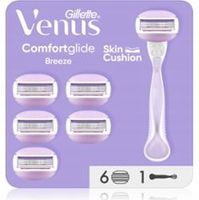 Gillette Venus Comfortglide Breeze, maszynka + 6 ostrzy