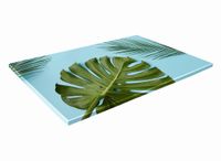 SZKLANA DESKA KUCHENNA 60x30 374d Liście