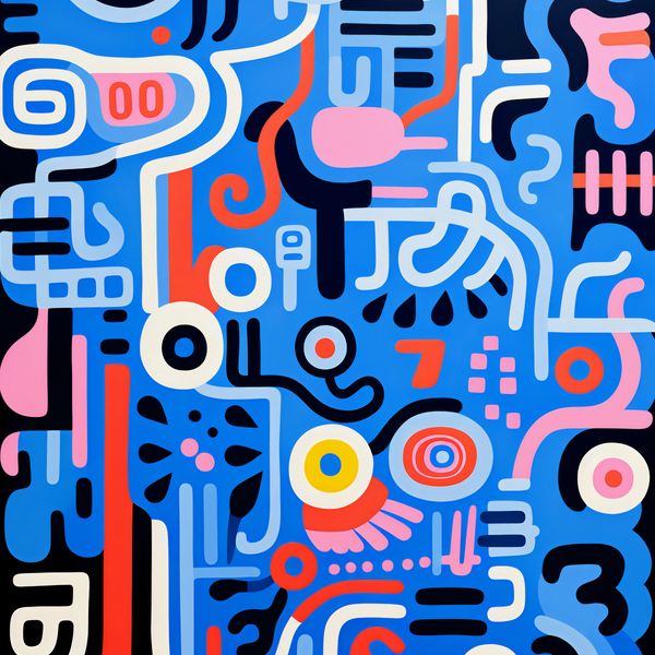 Plakat 70x70cm Rytmiczne Echo zdjęcie 1