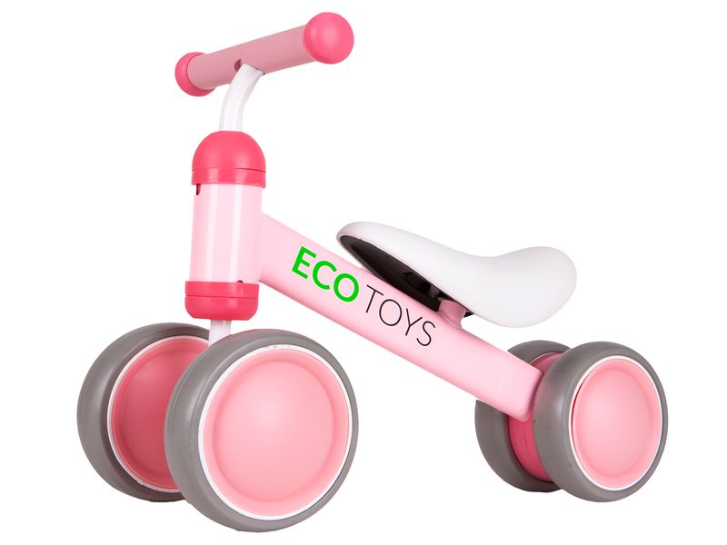 Rowerek biegowy mini rower Practise Pink Ecotoys na Arena.pl