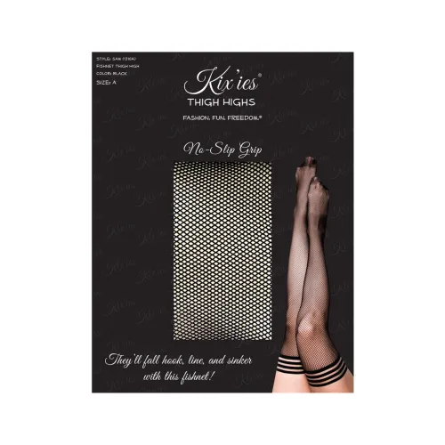 kixies sam - pończochy do uda z antypoślizgowym systemem, rozmiar d na Arena.pl