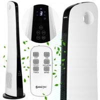 WENTYLATOR STOJĄCY WIATRAK KOLUMNOWY PODŁOGOWY TIMER OSCYLACJA MOCNY PILOT