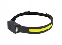 2X AWTOOLS LATARKA CZOŁOWA COB LED Z CZUJNIKIEM RUCHU