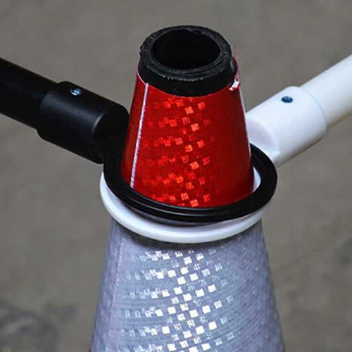 PACHOŁEK DROGOWY OSTRZEGAWCZY MIĘKKI ODBLASK SŁUPEK SKŁADANY ODBLASKOWY 57 na Arena.pl