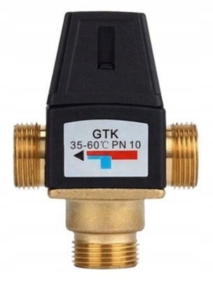 ZAWÓR TERMOSTATYCZNY MIESZAJĄCY 3/4 cala TRÓJDROŻNY DN20 TRÓJDROGOWY 3/4" zdjęcie 1