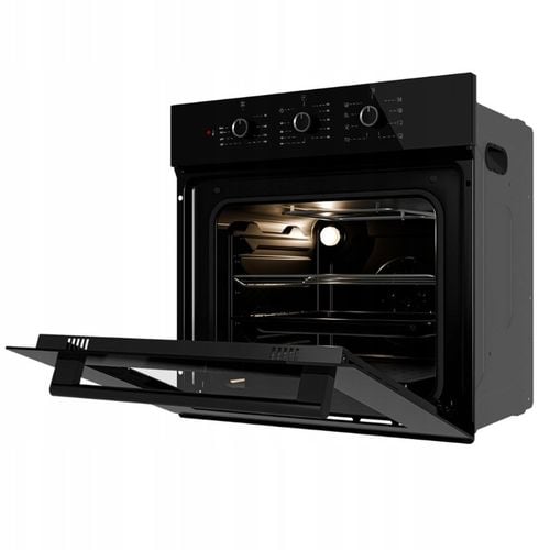 PIEKARNIK DO ZABUDOWY GŁĘBOKOŚĆ 55cm ELEKTRYCZNY 50L CZARNY POKRĘTŁA na Arena.pl