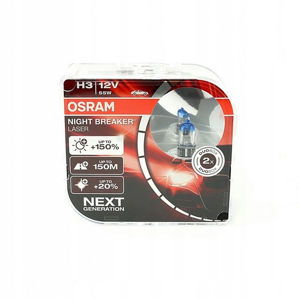 OSRAM Żarówki H3 Night Breaker Laser +150% zdjęcie 9