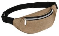 saszetka na pas wb01d brown/silver