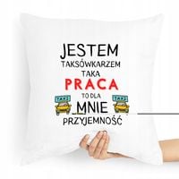Poduszka Prezent Taksówkarza Jestem Taksówkarzem Z Nadrukiem Ze Zdjęciem