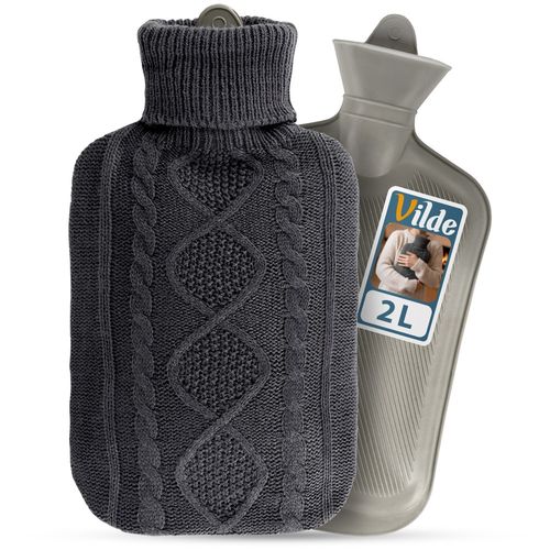 Termofor z pokrowcem szary 2 l na Arena.pl