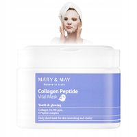 Mary&May Zestaw koreańskie Kolagenowe Maseczki z peptydami w płacie 30szt