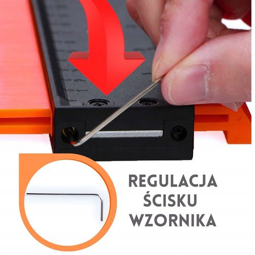 WZORNIK Konturów - Remontowy SZABLON Wykrojnik XL Znacznik do na Arena.pl