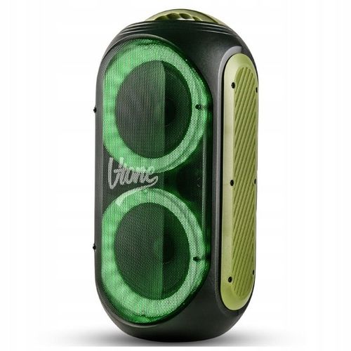 GŁOŚNIK BLUETOOTH USB SD FM AUX PRZENOŚNA KOLUMNA BOOMBOX KARAOKE MIKROFON na Arena.pl