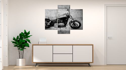 Obraz Tryptyk 90X70 Harley Mój Harley na Arena.pl