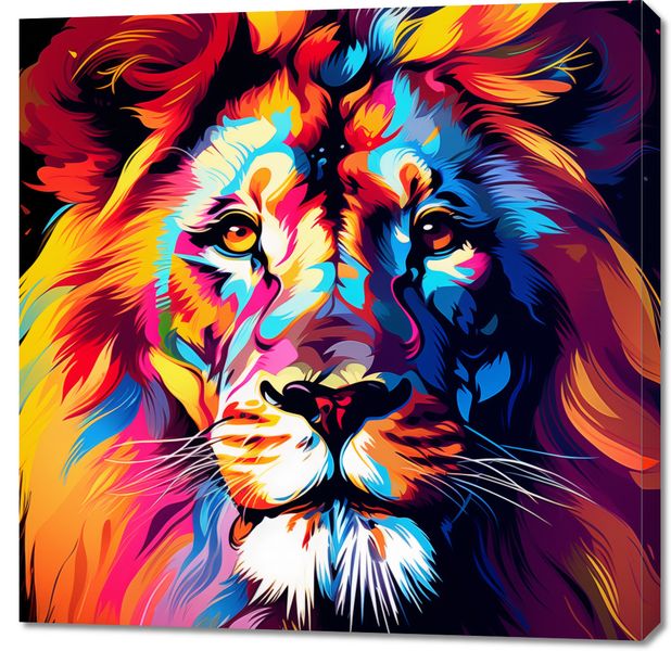 Obraz 90x90cm Kolory Królestwa zdjęcie 1