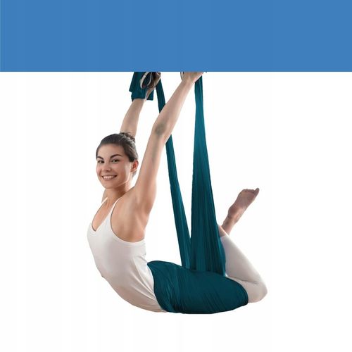 Szarfa akrobatyczna HUŚTAWKA SENSORYCZNA CHUSTA DO AERIAL JOGA 4 metrów na Arena.pl