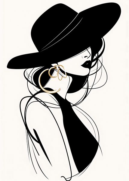 Plakat 25x35cm Uwikłana Elegancja zdjęcie 1