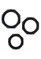 Komplet Trzech Ringów Erekcyjnych - Power Halo C-Ring Set