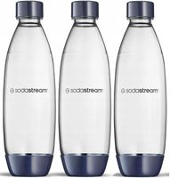 ZESTAW 3x BUTELKI BUTLE SodaStream Fuse BUTELKA 3x 1L NA WODĘ | DO ZMYWARKI