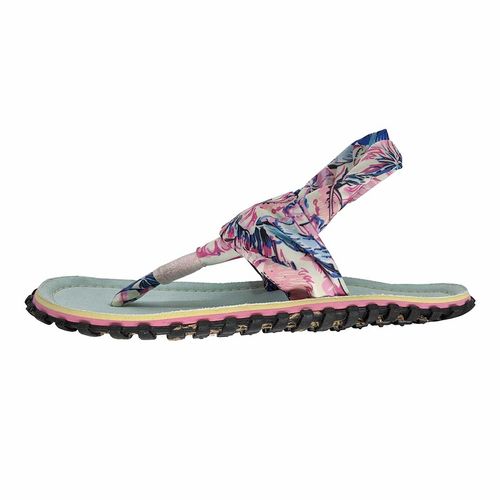 Gumbies - damskie japonki Slingback - Mint/Pink 40 na Arena.pl