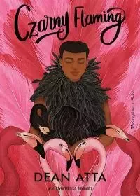 Czarny flaming zdjęcie 1