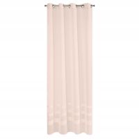 Firana gotowa na przelotkach EFIL 140x250 Eurofirany różowy
