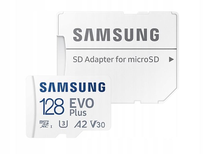 Karta microSD Samsung EVO Plus 128GB 130Mb/s zdjęcie 1