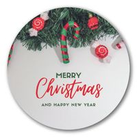 Naklejki Świąteczne na Święta Ozdoby Prezenty Samoprzylepne