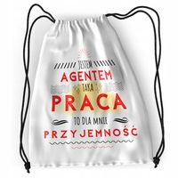 Plecak Dla Agenta Sportowy Szkolny Worek Torba Z Nadrukiem Ze Zdjęciem