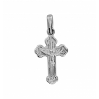 SREBRNY KRZYŻYK Z JEZUSEM PRÓBA SREBRA 925