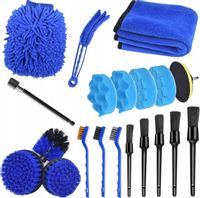 ZESTAW DO MYCIA PIELĘGNACJI SAMOCHODU DEATILING AKCESORIA DO CZYSZCZENIA