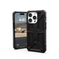 Etui UAG Monarch do iPhone 15 Pro - czarny kevlar