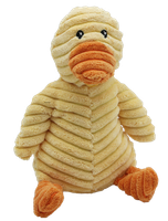 Zabawka dla psa pluszowa kaczka przytulanka z piszczałką 29cm