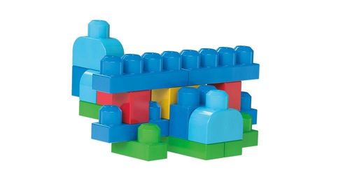 MEGA BLOKS KLOCKI TORBA NIEBIESKA 60 EL. na Arena.pl