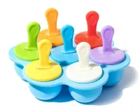 Silikonowa Foremka na Domowe Lody - 7 Sztuk