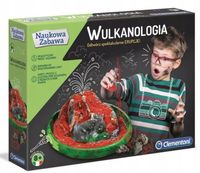 CLEMENTONI WULKANOLOGIA ERUPCJA WULKANU ZESTAW EDUKACYJNY WULKAN 8+