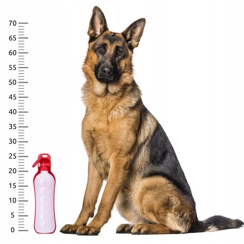 BUTELKA TURYSTYCZNA na WODĘ PSA 0,7 l BIDON Poidło Miska Podróżna PRZENO FF na Arena.pl