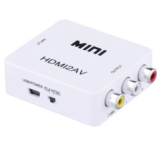 Adapter KONWERTER obrazu sygnału z HDMI na AV 3x RCA Chinch