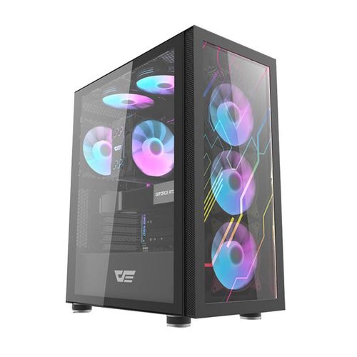 Obudowa komputerowa Darkflash DK210 (czarny) na Arena.pl