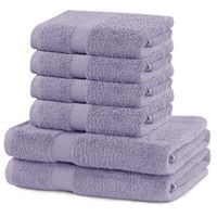 Ręczniki Kapielowe Bawełna J. fioletowy 2*70x140 + 4*50x100 DecoKing