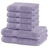 Ręczniki Kapielowe Bawełna J. fioletowy 2*70x140 + 4*50x100  DecoKing