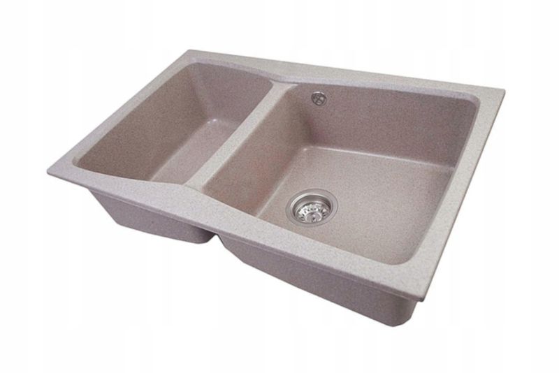 ZLEW ZLEWOZMYWAK GRANIT 8 kolorów 80x50 + SYFON zdjęcie 5